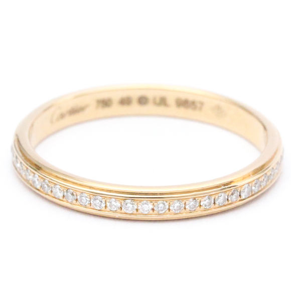 CARTIER Jewelry - Polished CARTIER d'amour Diamond Ring #18 18K Pink Gold BF560659
